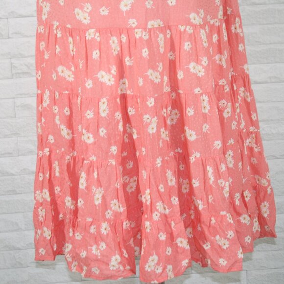 ILLA ILLA Coral Floral Midi Dress - Picture 3 of 15